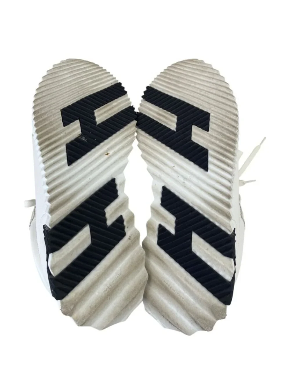 Hermes Bouncing Sneakers 44 White Navy